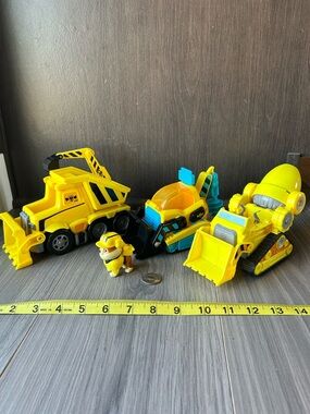 Paw Patrol Rubble Construction Vehicles